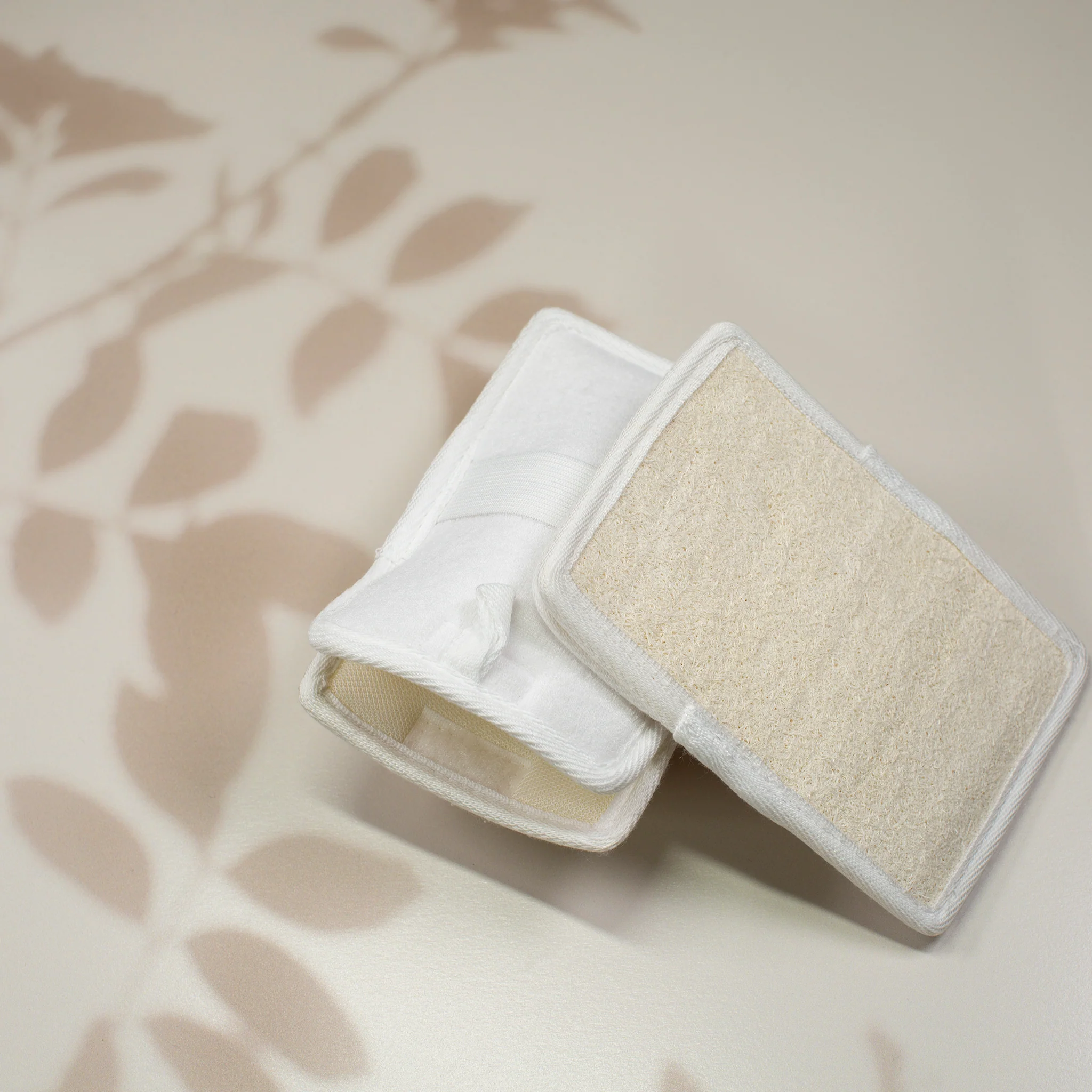 Loofah & Terry Cloth Soap Pouch